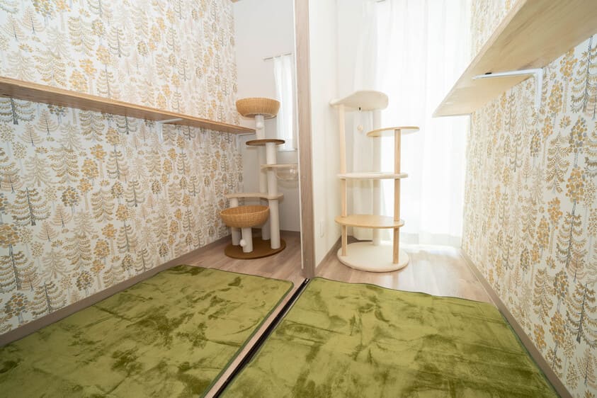 ねこべや店舗の風景