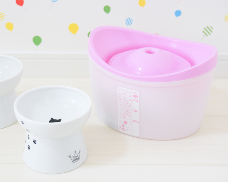 ねこべや湘南店自動給水器